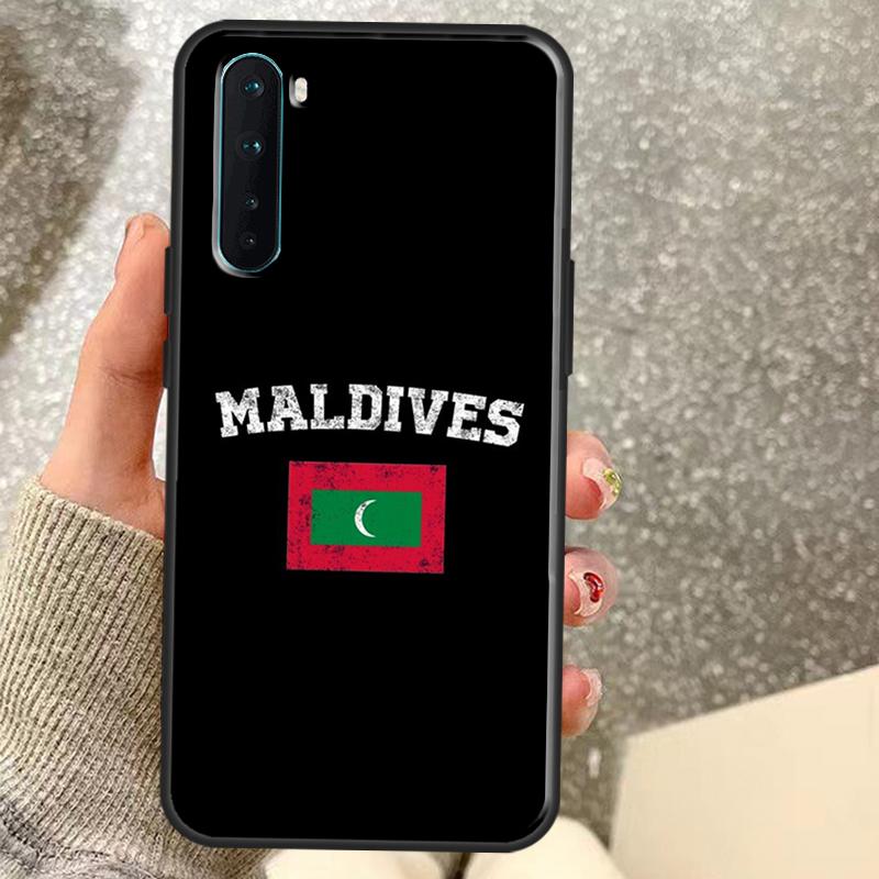 Maldives Flag Case For OnePlus 15 13 12 11 10 10R 12R 13R 15R 13T 10T 8T Nord 5 CE 2 3 4 Lite N20 N30 Coque