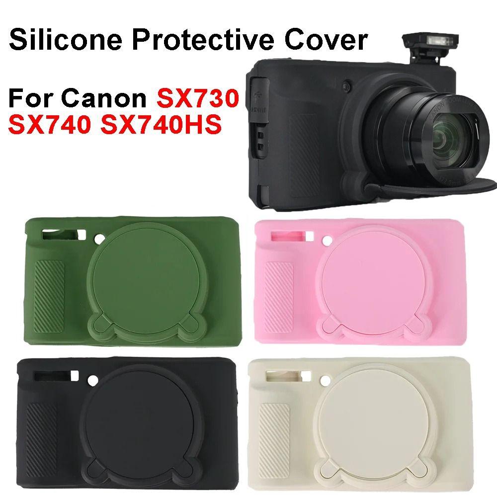 Silicone Camera Sleeve Case Fully Protected Camera Bag for Canon PowerShot SX730 SX740 SX740HS