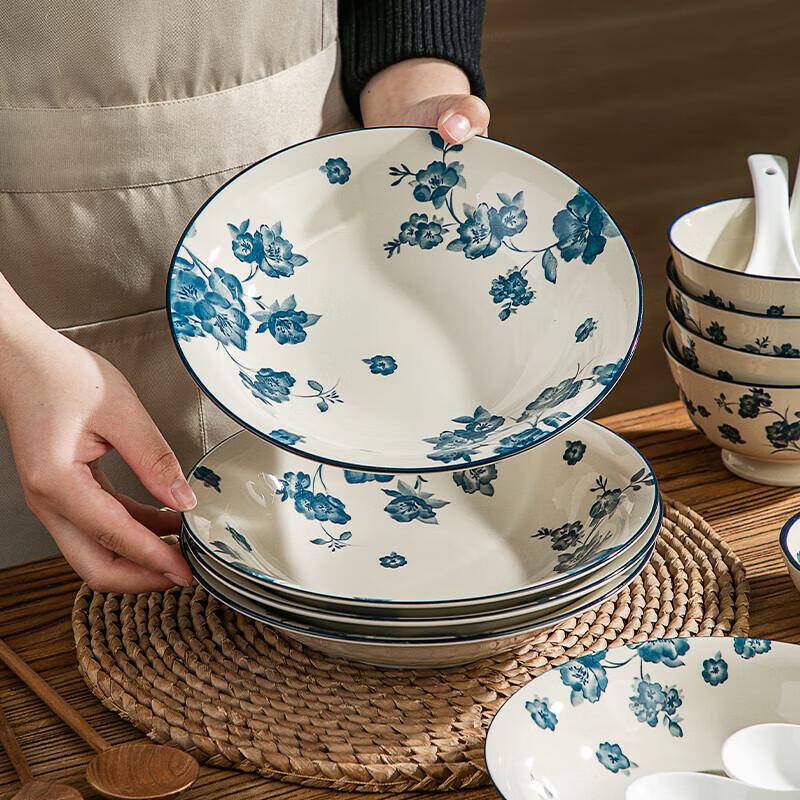 Hao Ai Jia Mi Tang 32-Piece Ceramic Tableware Set