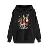 Men's Hooded Sweatshirt, Contrasting Color Sweatshirt, Sports   Casual Jacket
