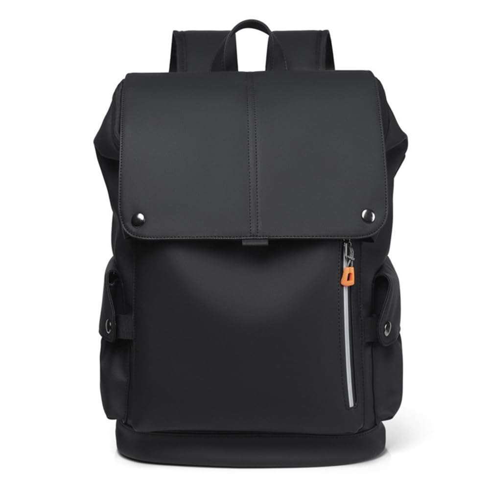 

Large Capacity PU Leather Fits with USB Charging Suitable for School and Available in 4 Colors [BOTATA] Backpack, Unisex, 15.6-inch Laptops, Stylish,