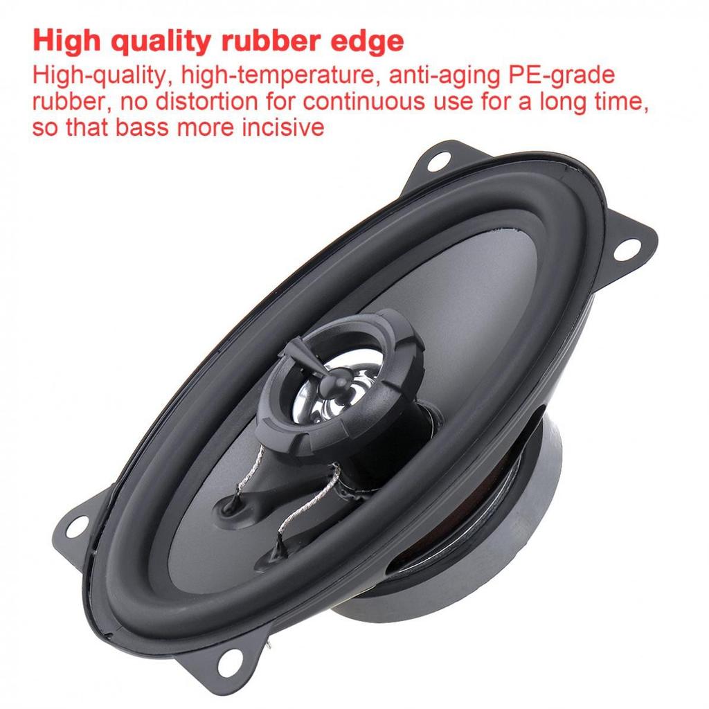4*6 palcový 150W audio koaxiální reproduktor s plným rozsahem frekvence do auta, 2pásmový auto hudební stereo Hifi reproduktor