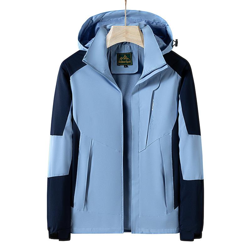 Frühling Neue Freizeitjacke Herren Frühlingstrend Wasserdichte Outdoorjacke Herrenbekleidung