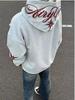 Unisex American Trendy Brand Thick Embroidered Hoodie for Autumn/Winter