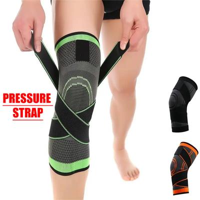 Bandkompression Übung Fitness Knieschützer Laufen Bergsteigen Basketball Knieschützer Warme Nylon Sport Knieschützer