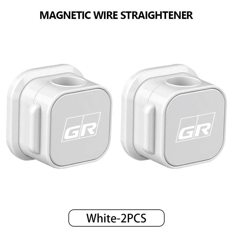 Multifunction Portable Magnetic Cable Clip Adjustable Cord Cable Organizer Holder For Toyota Crown Yaris Corolla Prius Auris CHR