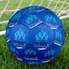 Olympique Football Crest Printed Size 5 Soccer Balls, High-Quality, Anti-Slip, Protective Football, A Unique Gift , Birthdays, Christmas Gifts