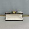 [Pre-Owned] Sylvie Gold Buckle Striped Web Satin Bow Chain Mini Shoulder Bag - Very Good #GT7POY