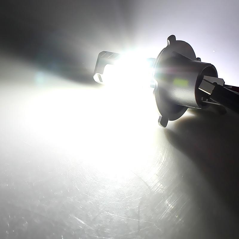 1Pcs H4 LED 9003 HS1 P43T LED Motorcycle Headlight H4 Hi/low Bulb Motor Headlamp for BMW Yamaha Ktm Exc Harley Touring Suzuki