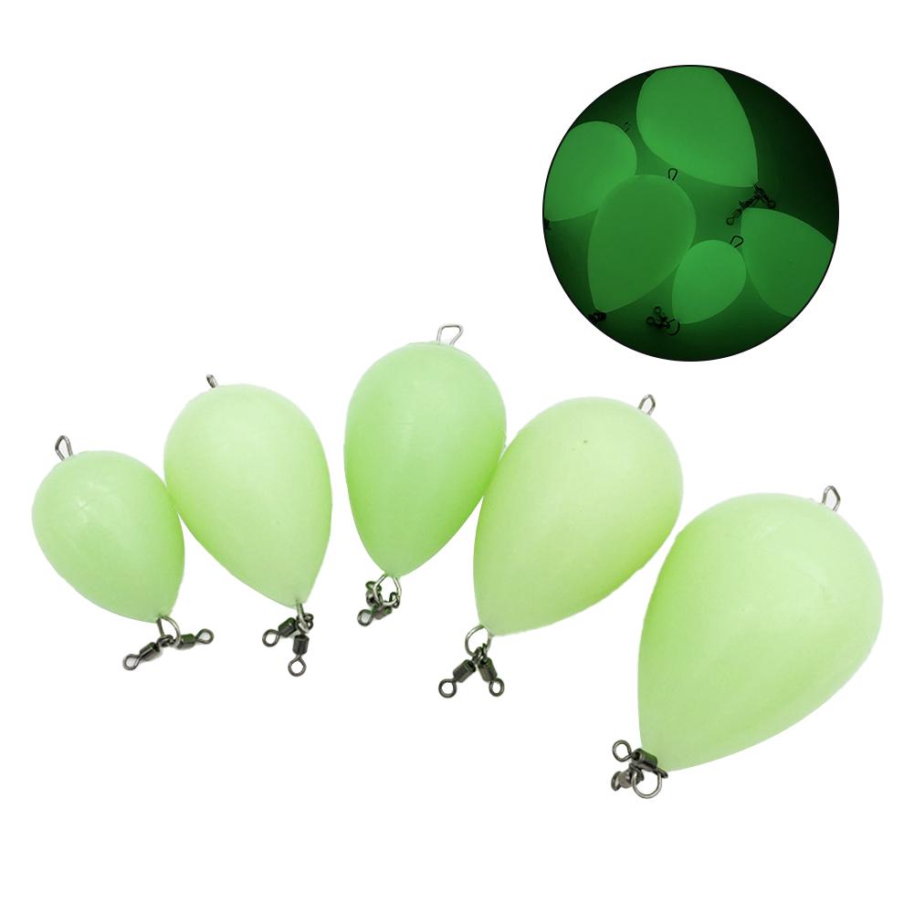 Perfectly Balanced Night Fishing Luminous Egg Float for Accurate Casting