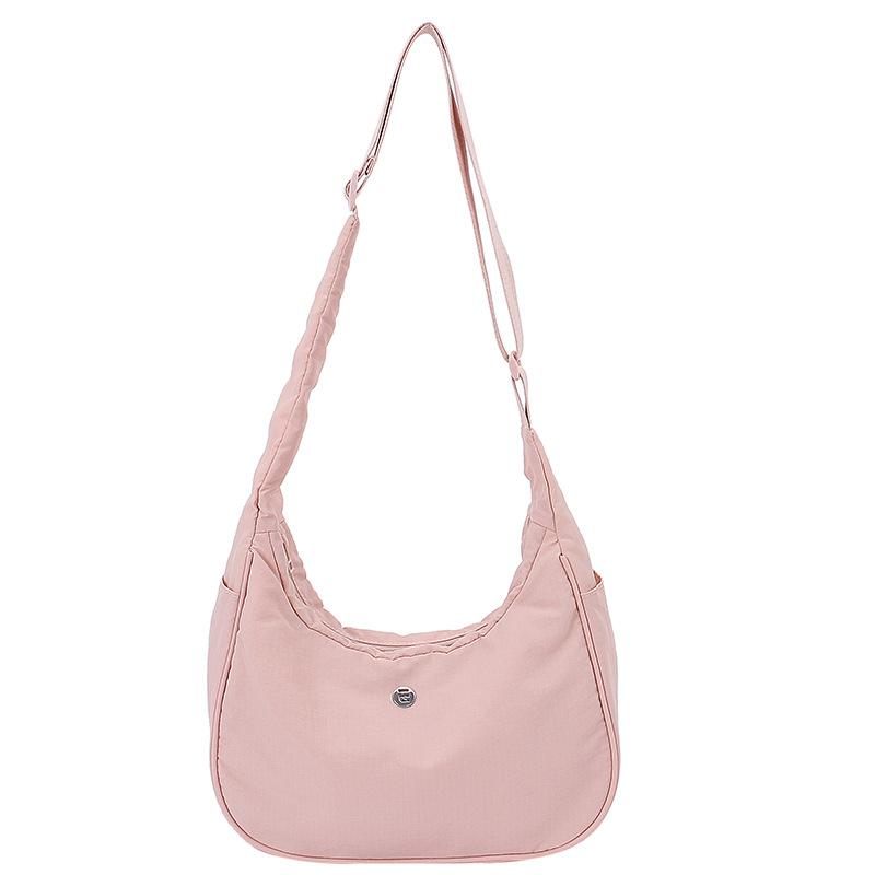 

2026 New Women Casual Crossbody Bag Large capacity female daily Versatile Shoulder Bag student tote bag handbag for girl рожевий