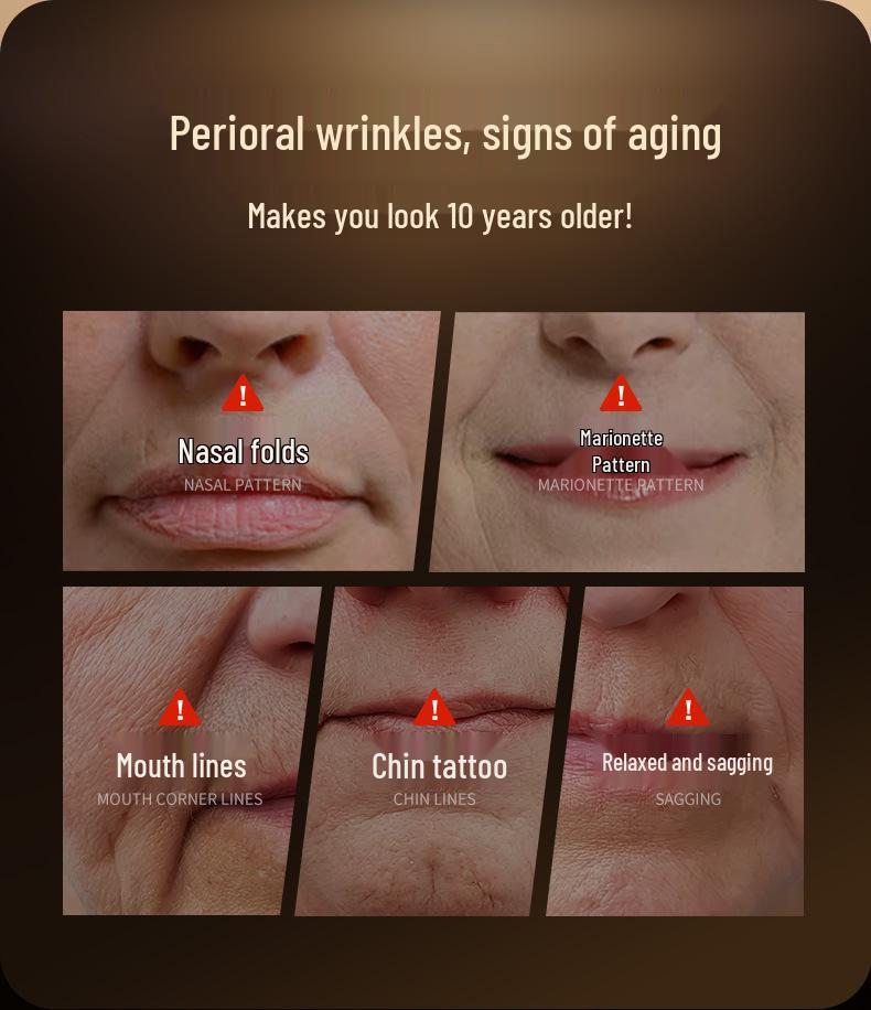 Hydrogel Anti-Wrinkle Patches for Perioral, Nasolabial Folds & Mouth Lines - Firming & Anti-Aging Solution