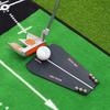 Golfový trenažér švihu Golfový trenažér patování Pomůcka pro trénink zarovnání patování