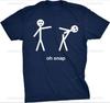 Mens Oh Snap Funny Stick Figure Hilarious Casual Sarcastic Adult Humor Streetwear Sarcasm Oneck Shortsleev Printed T Shirt