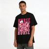 Nurse Themed Print Top With Medical Elements And Hearts Pure Cotton T-shirt