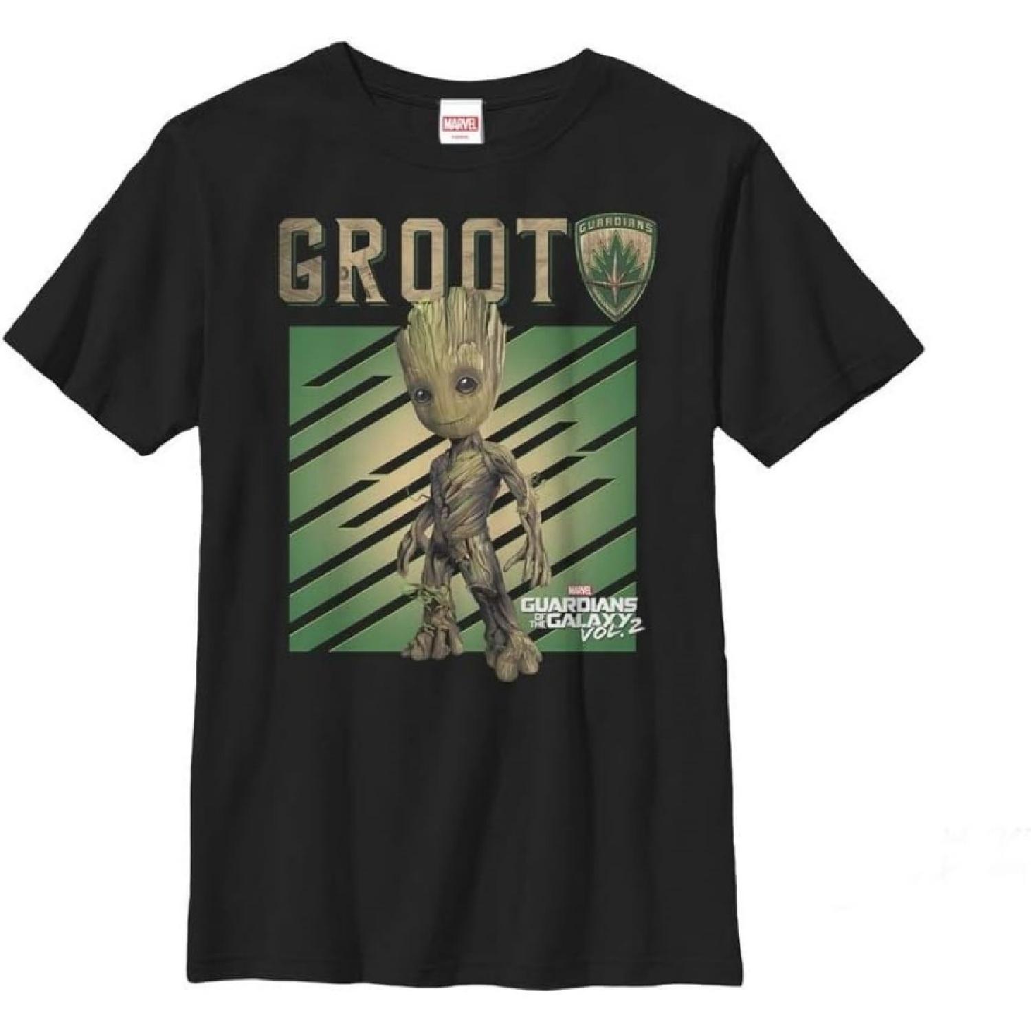 

Fifth Sun Marvel Universe Groot Tree Boy s Solid Crew Tee XXXXXL різнокольоровий