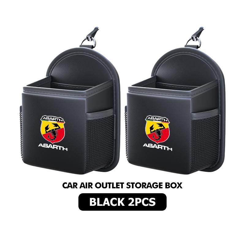 Car Phone Key Sunglasses Vent Dashboard Hanging Organizer Box For Abarth FIAT 500 Ducato Stilo Palio UNO Astra Bravo Tipo H4