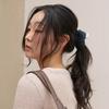 puff knit scrunchie (NA)