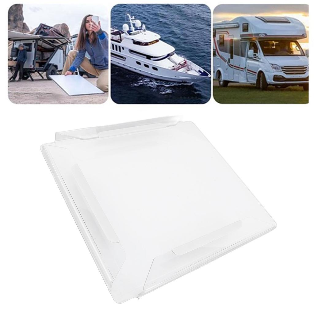RV Satellite Dish Protective Cover Clear PC Material Hail Proof Roof Protection Cover for SpaceX V4