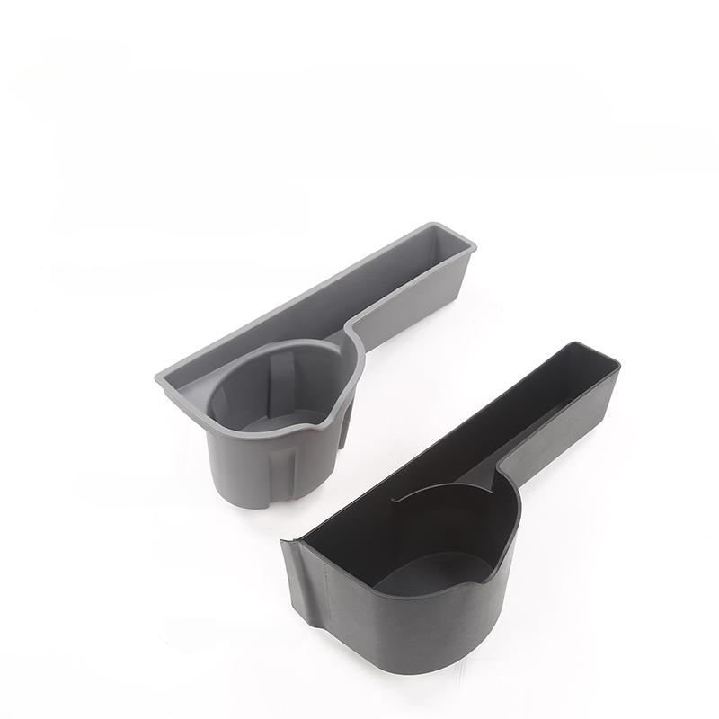 

For Tesla Model 3/Y Storage Box Car Dashboard Water Cup Holder Front Instrument Panel Stowing Tidying Auto Accessori 2025-2025 серый