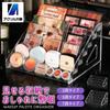 Acrylic Honpo Makeup Storage Cosmetic Makeup Brush Desktop 3 Box, Storage, Stand, Cosmetics, Skincare, Eyeshadow, Lightweight, (Clear, Tiers)