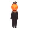 Aufblasbares Kürbiskostüm für Erwachsene, zum Aufblasen von Halloween, beängstigend, böser Kürbiskopf, Zaubereranzug, Robenset