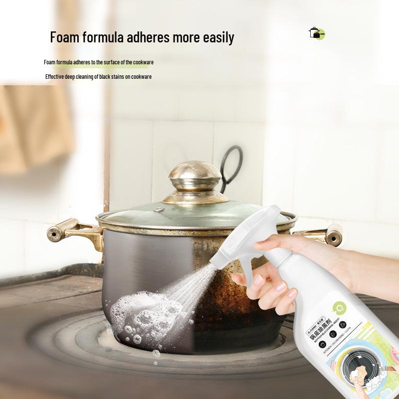 Stainless Steel Pot Bottom Black Stain & Heavy Oil Remover Cleaning Paste