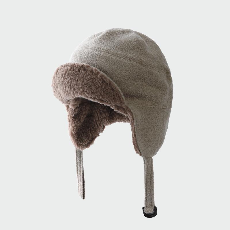 Winter Insulated Windproof Fleece Cap For Casual Wear And Skiing