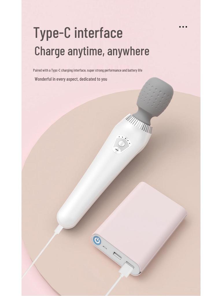 Rechargeable Wireless Handheld Massager for Full-Body Relief