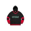 Hockey Hooded Sweatshirt 'Black Red Green' Men's SUP-FW20-239