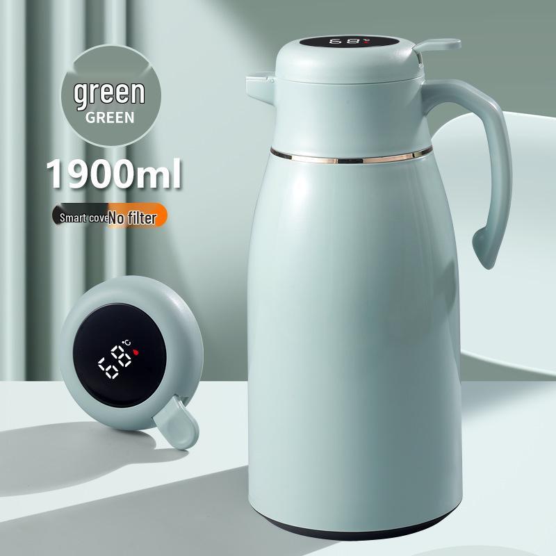 Digital Display Press-Type Large Capacity Glass Liner Insulated Kettle