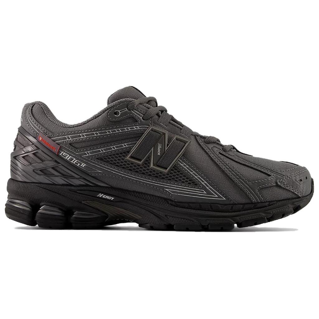 New Balance Nb 1906R Versatile Comfortable Shock Absorption Support Lifestyle Casual Shoes Unisex Casual Shoes Gray Black U1906ROF