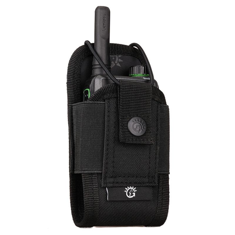 1000D Nylon Molle Pouch Radio Walkie Talkie Holder Bag Belt Pack Hunting Accessories Magazine Pouch Outdoor Airsoft Equipment