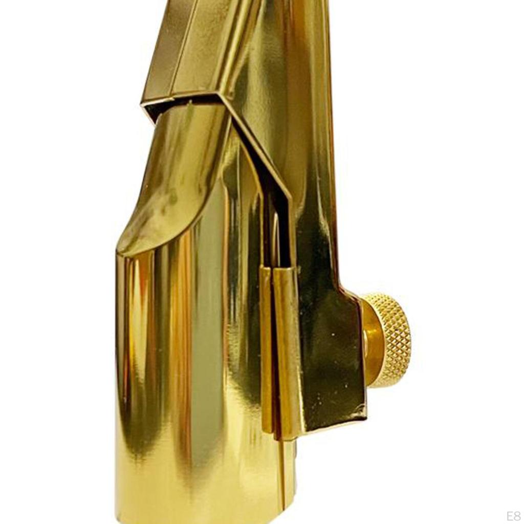 Altsaxophon Mundstück Kompakt Praktisch Wiederverwendbar mit Blattschraube und Kappe Geschenke für Kinder Erwachsene Musik