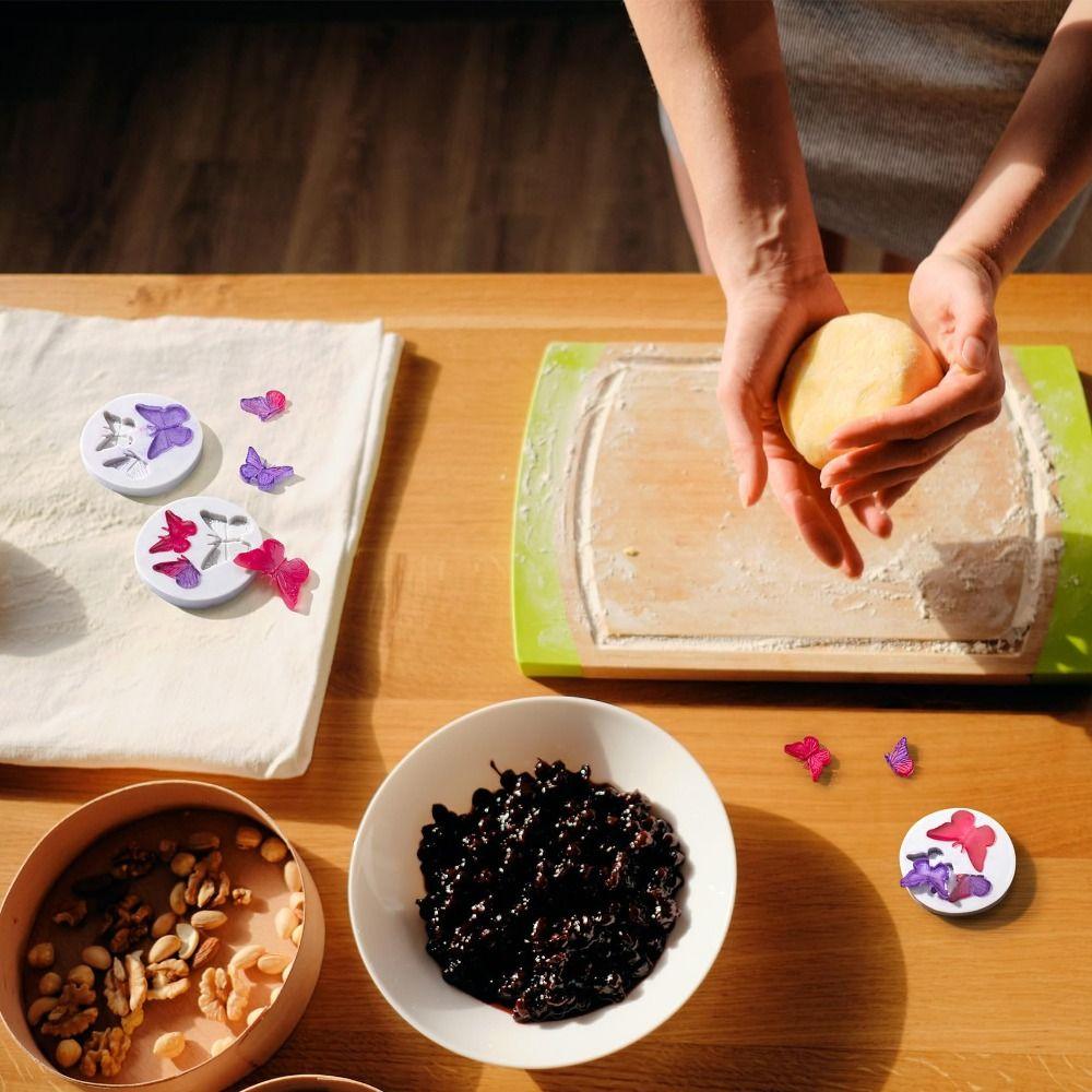 Mini Baking Cake Butterfly Soap Mold High-quality Chocolate Mold  Desserts Decoration
