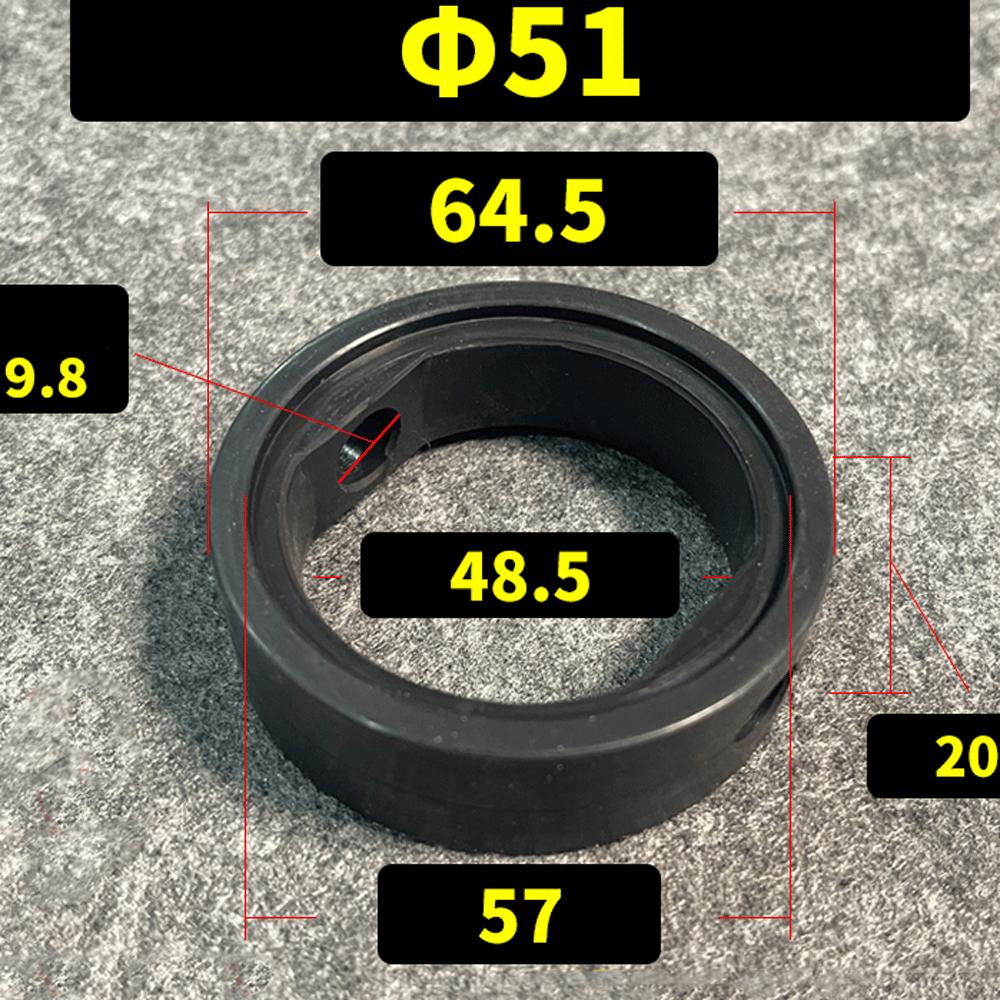 38 51 63 76 102mm EPDM VMQ Santiary Seal Gasket Replacement For 1.5" 2" 2.5" 3" 4" Tri Clamp Butterfly Valve Homebrew