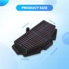Motorcycle Air Cleaner Filter For Kawasaki VERSYS 650 2015- NINJA 650 KLE650 Z650 VULCAN 650 S 15-19-M53K