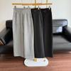 Nanyou Women's High-Waisted Fleece-Lined Wide-Leg Sweatpants – Warm, Comfortable, Slimming, Casual Straight-Leg Pants