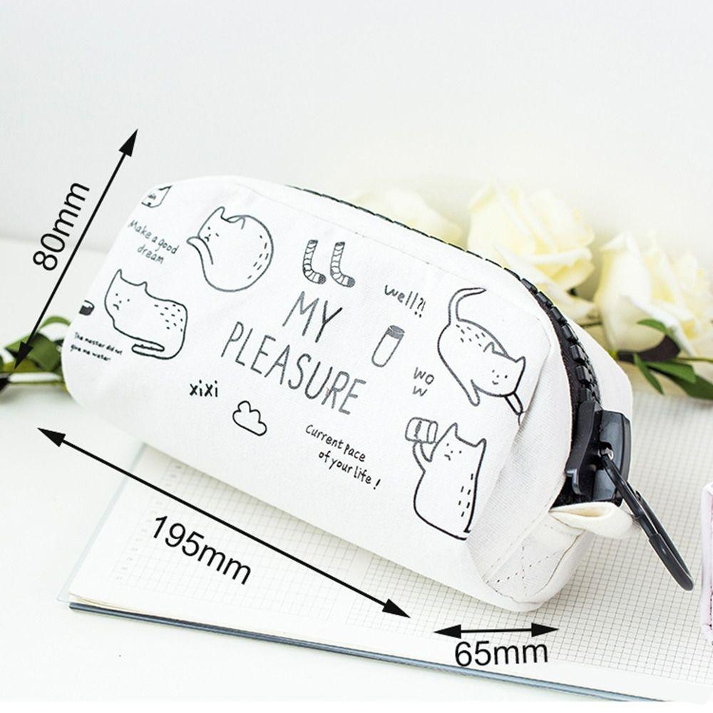 Large-capacity Stationery Organizer Multi-function Pen Pouch High Quality Pencil Box  Student