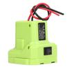 Lithium Battery Adapter 14AWG Wire Power Tool Battery Converter for Ryobi 18V One+ Series