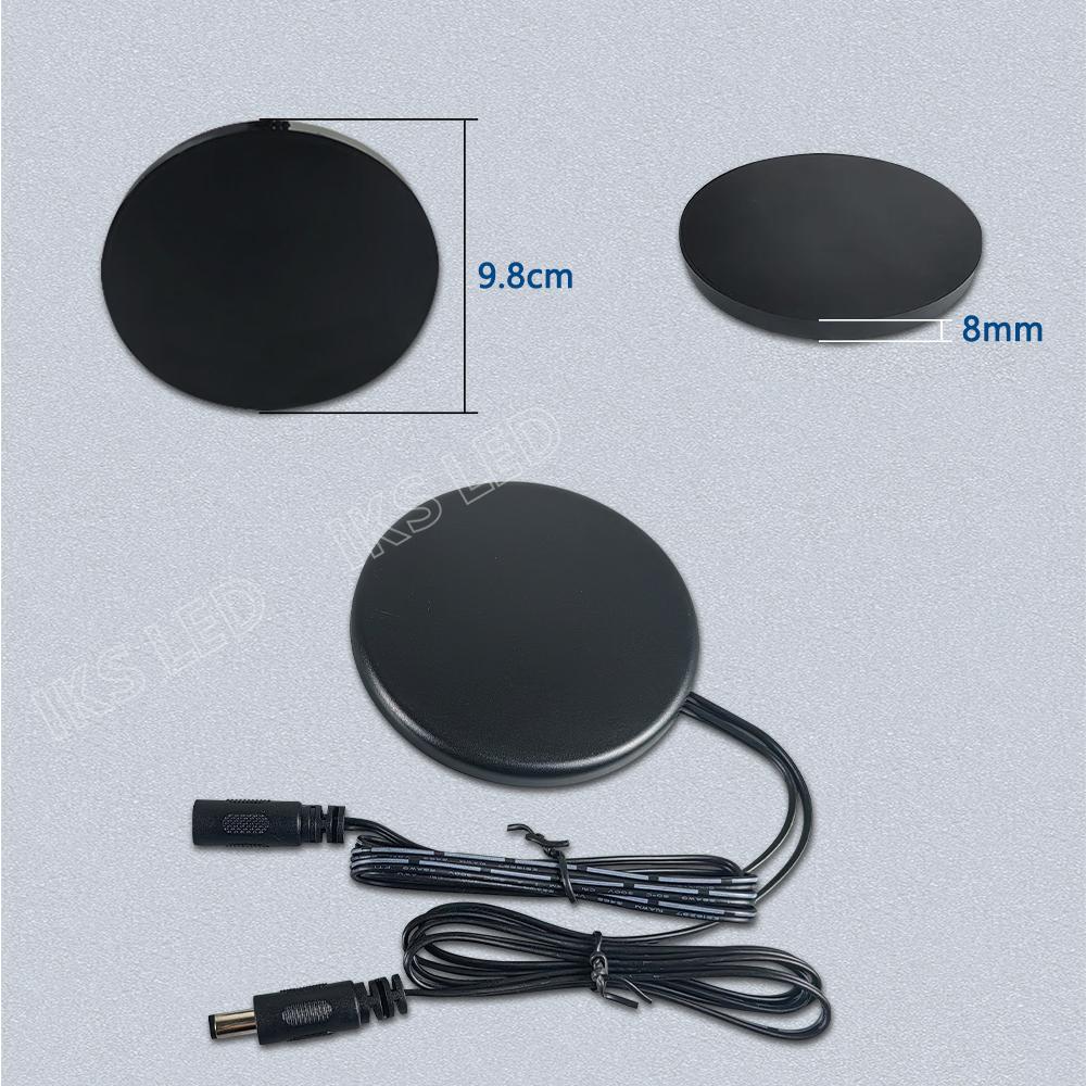 5V 12V 24V LED Dimmable Touch Sensor Switch Penetrating Wood Panel 8cm Smart Home Dimmer for Lighting Control Hand Scan Switch