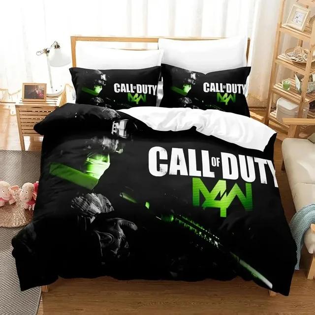 Call of Duty Black Ops Logo Bedding Set Duvet Cover Bed Set Quilt Cover Pillowcase Comforter  Queen Size Bed Linen COD