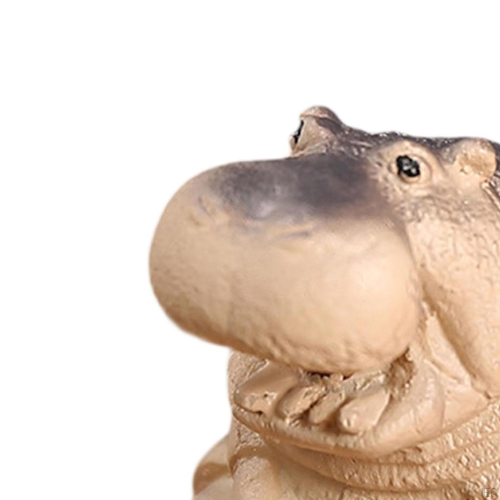 Tier Figurine Tee Haustier Statue Handgemachte Handwerk Schreibtisch Ornament Mini Zeremonie