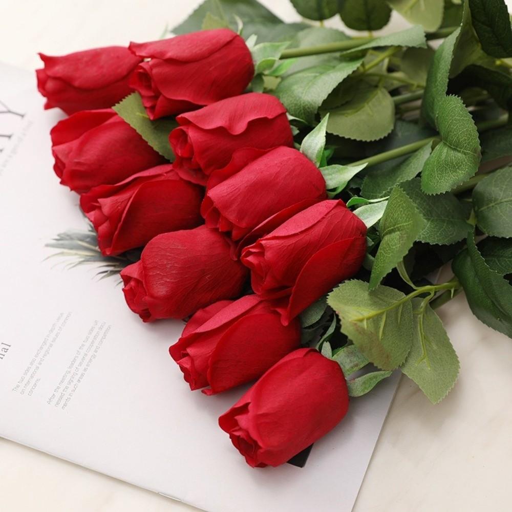 1pc Rose Simulated Rose Bouquet Moisturizing Flower Bouquet Wedding Bouquet  Valentine's Day Gift