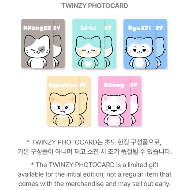 Pre-order ITZY ON AIR Get POP-UP TWINZY Plush Mini Ver.