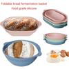 Faltbarer Brotgärkorb Silikon Brotzubereitung Backen Gärung Backwerkzeuge Heimküche Praktisches Zubehör