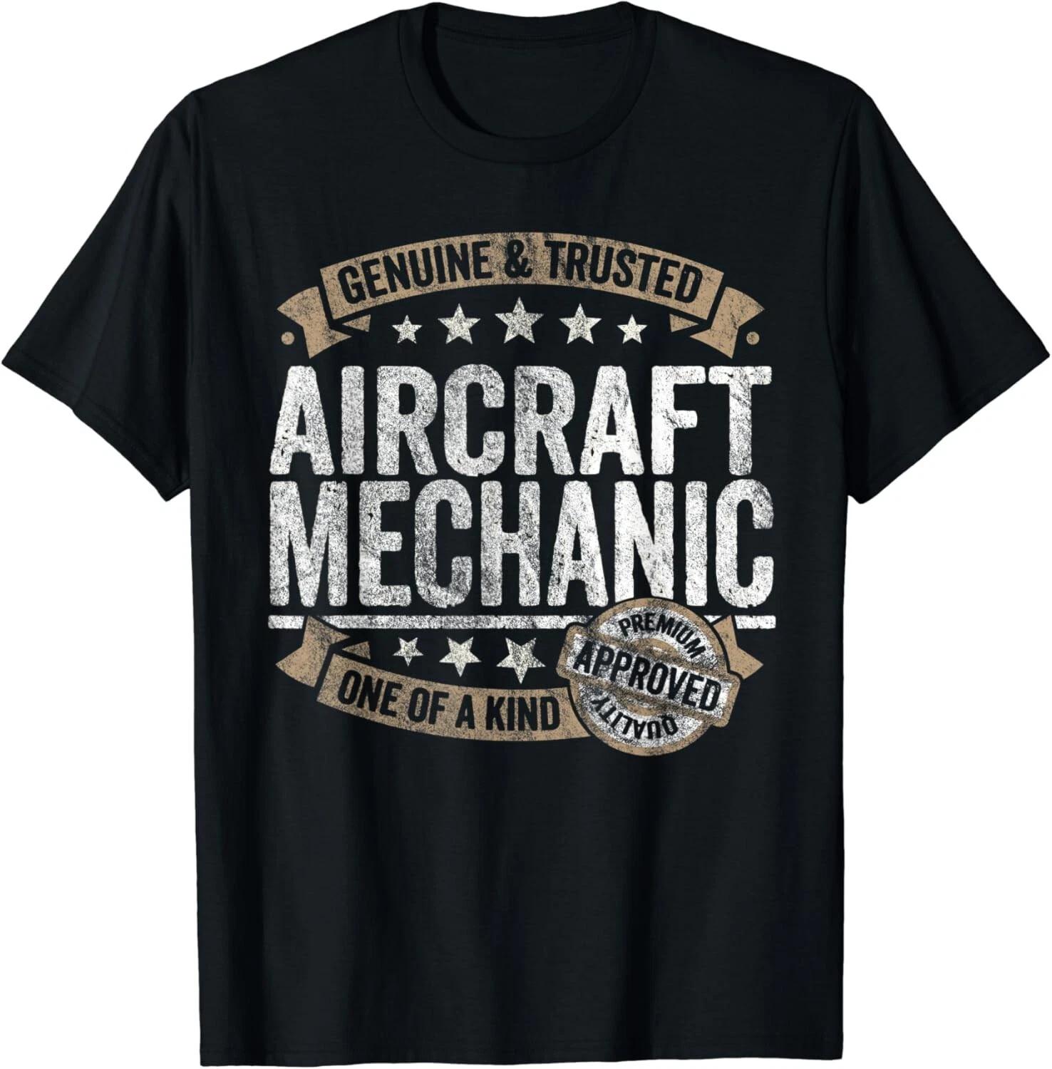 

Aircraft Mechanic Gift Genuine Trusted Profession Job Gift Unisex T-Shirt 2XL