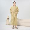 Unisex Thick Coral Fleece Bathrobe Men Women Plus Size Sleepwear Robe Winter Home Use