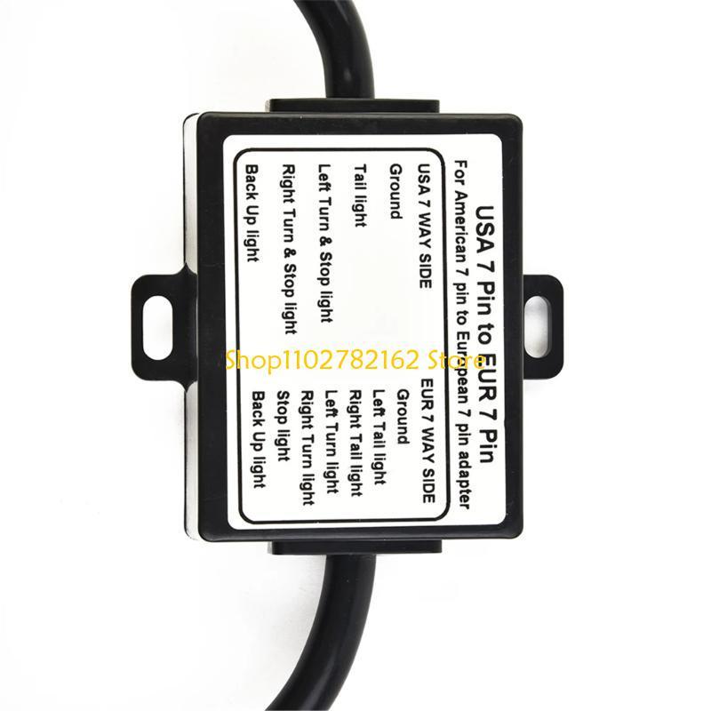 547B Easy Installation Trailer Connector Light Converter Trailer Light to EU Trailer Light Converter US Vehicle Connector