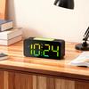 Large Display RGB Digital Alarm Clock Bedside RGB Backlit Super-Loud Wake-Up Alarm Clock Used For Students To Wake Up